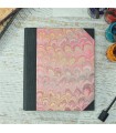[Various Sizes] Pink Marbled Album with Canvas Spine