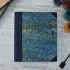 [Various Sizes] Marine Blue Marbled Album with Canvas Spine