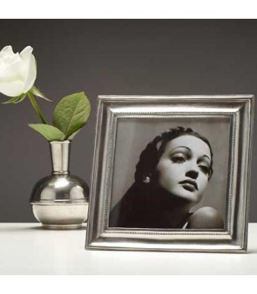 Italian Pewter Photo Frame