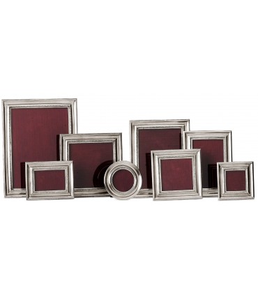 Italian Pewter Photo Frame