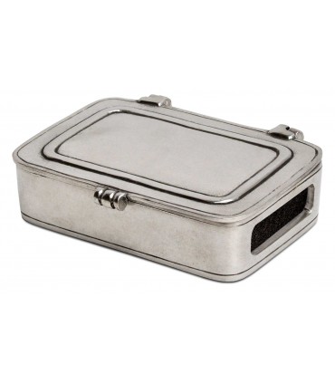 Italian Pewter Match Box