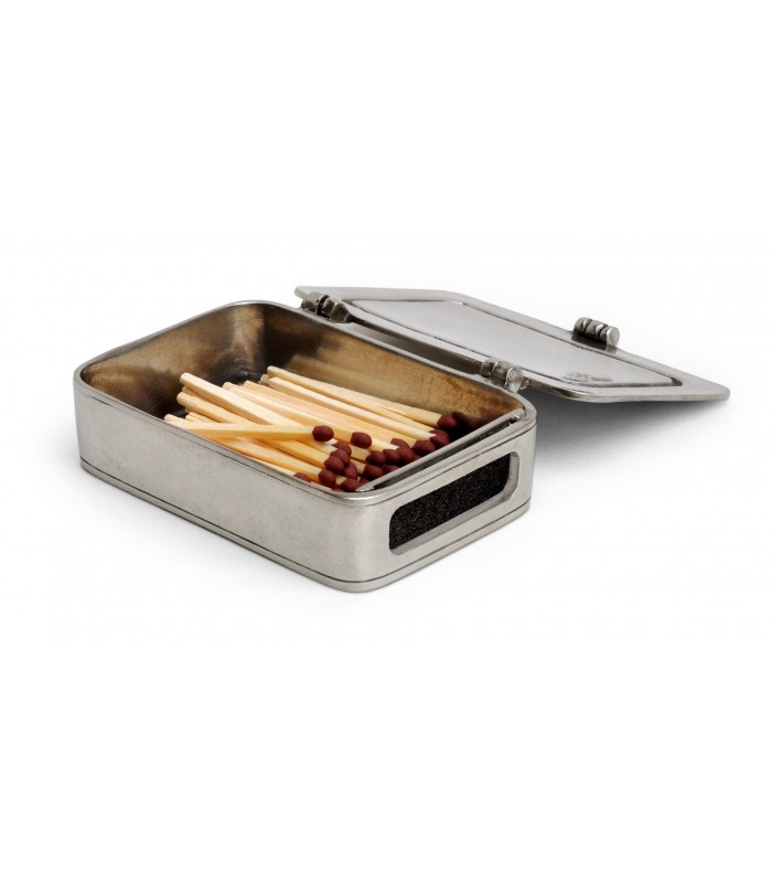 Italian Pewter Match Box
