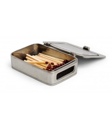 Italian Pewter Match Box