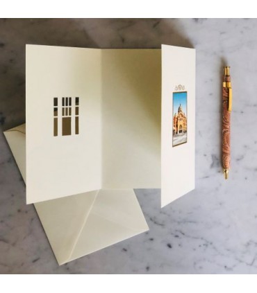 Flinders Street Station - Melbourne Window Card