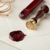 Including 'A' Double Initial Wax Seal Set