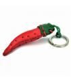 Peperoncino Chilli Leather Key Ring