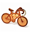 Bicycle Leather Key Ring