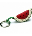 Watermelon Leather Key Ring