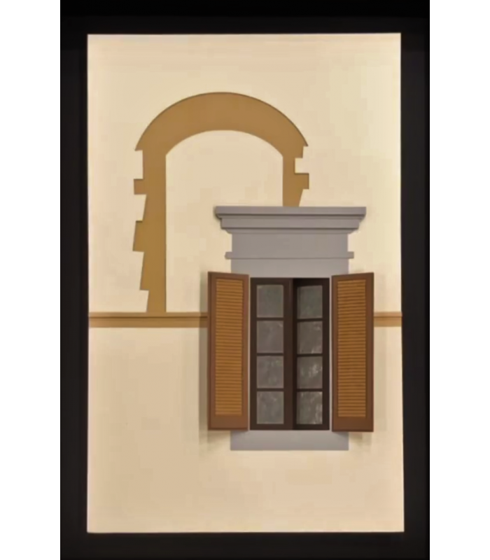 Window Paper Sculptures - Piazza Duomo Florence