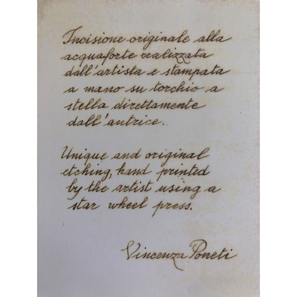 Original Musical Etching Musical Instruments