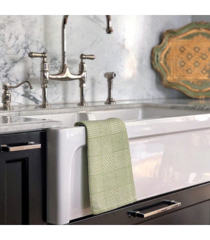 [Various Colours] Plaid Tea Towel