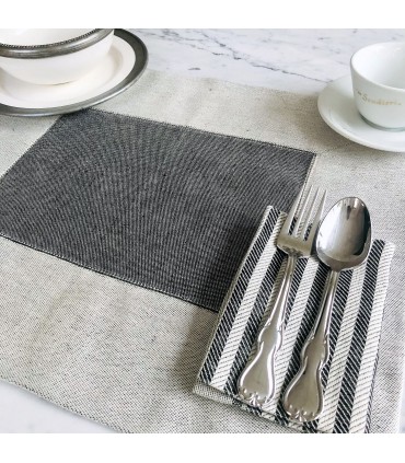 [Various Colours] Border Placemats