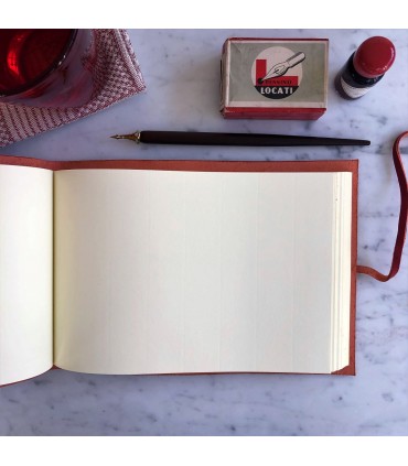 Landscape Soft Leather Journal [A5-Unlined-Various Colours]