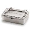 'Anything is possible' Italian Pewter Lidded Box