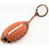 Football Leather Key Ring