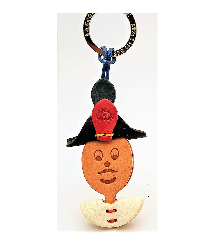 Italian Policeman Key Ring