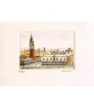 Original Venice Etching Card & Envelope