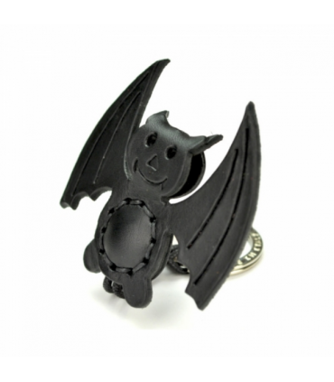 Bat Leather Key Ring