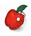 Apple Leather Key Ring