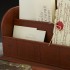 Luxury Leather Letter Rack