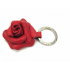 Rose Leather Key Ring
