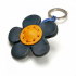 Flower Leather Key Ring
