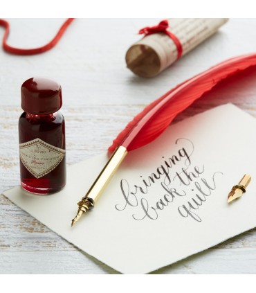 [Various Colours] Feather Quill Set