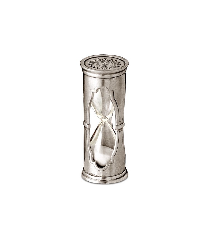Italian Pewter Round Hourglass