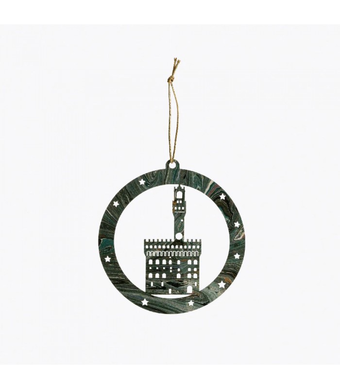 Paper Christmas Bauble - Palazzo Vecchio, Florence