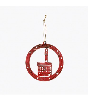 Paper Christmas Bauble - Palazzo Vecchio, Florence