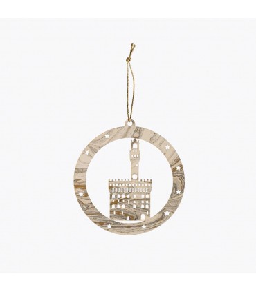 Paper Christmas Bauble - Palazzo Vecchio, Florence