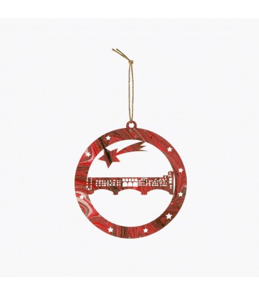 Paper Christmas Bauble - Ponte Vecchio, Florence