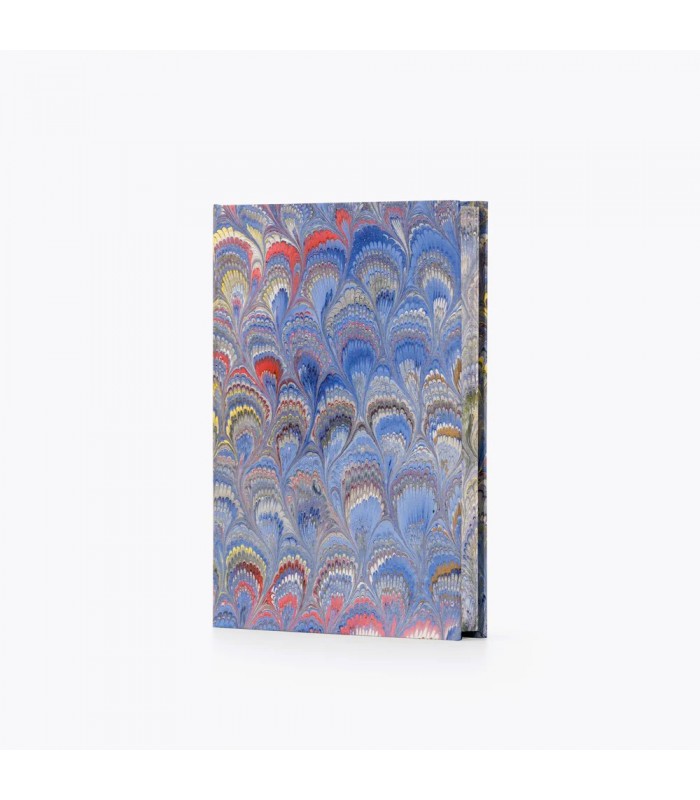 Marbled Edges Journal - Mauve Peacock [Unlined &Various Sizes]
