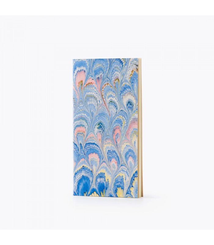 Slim Light Blue Marble Journal [Lined-Various Sizes]