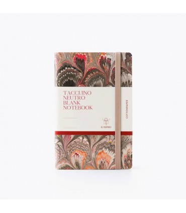 Grey Marble Journal with Elastic [Unlined-Various Sizes]