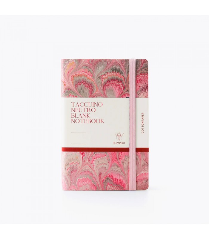 Pink Marble Journal with Elastic [Unlined-Various Sizes]
