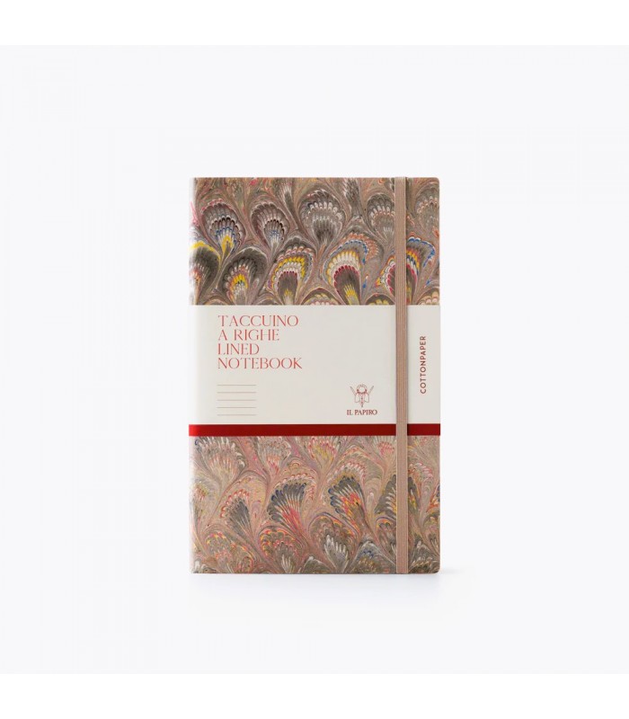 Grey Marble Journal with Elastic [Lined-Various Sizes]