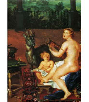 Brueghel and Rubens's 'Hearing' Wrapping Paper