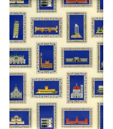 Italian Monuments Wrapping Paper