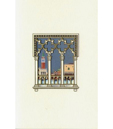 San Marco Venice Window Card