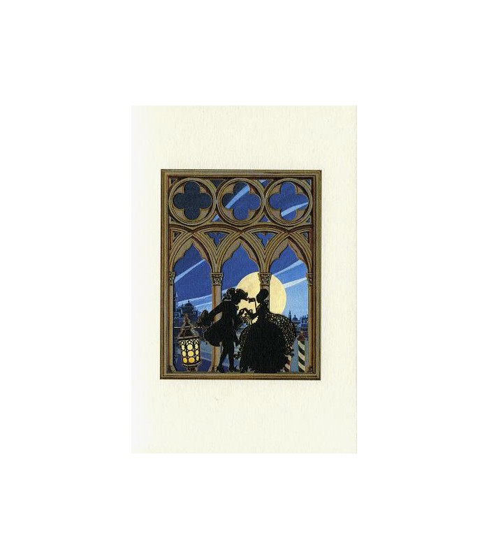 Venice by Night Window Card