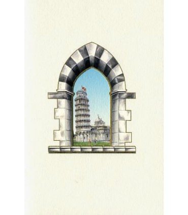 Pisa Window Card