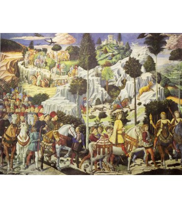 Benozzo Gozzoli's 'Procession of the Kings' Wrapping Paper