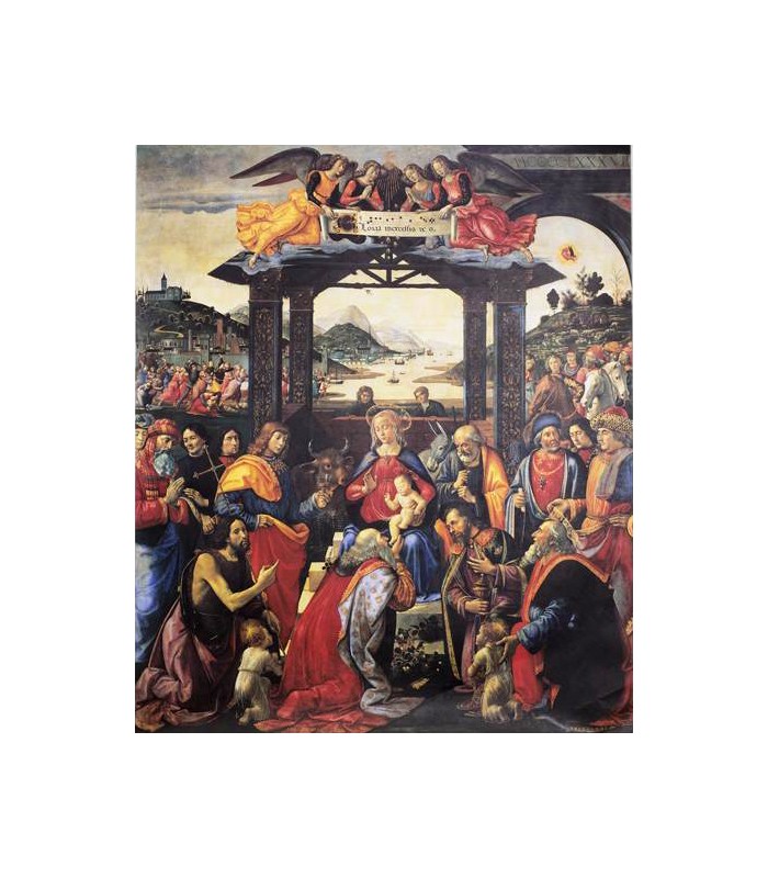 Ghirlandaio's Adoration of the Magi Wrapping Paper