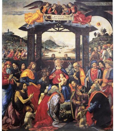 Ghirlandaio's Adoration of the Magi Wrapping Paper