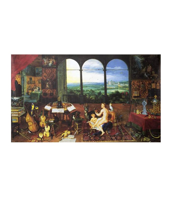 Brueghel and Rubens's 'Hearing' Wrapping Paper