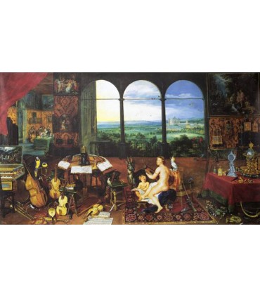 Brueghel and Rubens's 'Hearing' Wrapping Paper