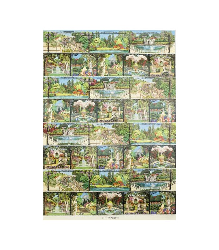 Italian Gardens Wrapping Paper