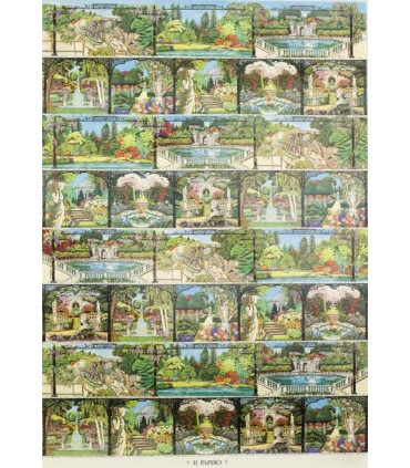 Italian Gardens Wrapping Paper