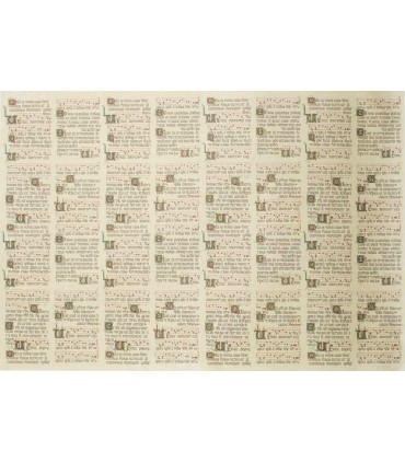 Gregorian Chant Wrapping Paper
